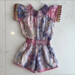 Egg New York rainbow ROMPER